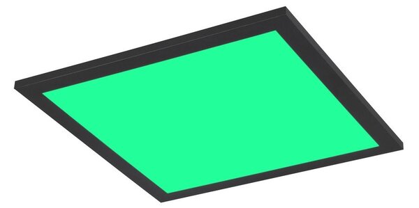 Czarna lampa sufitowa LED 29.5x29.5 cm Beta – Reality