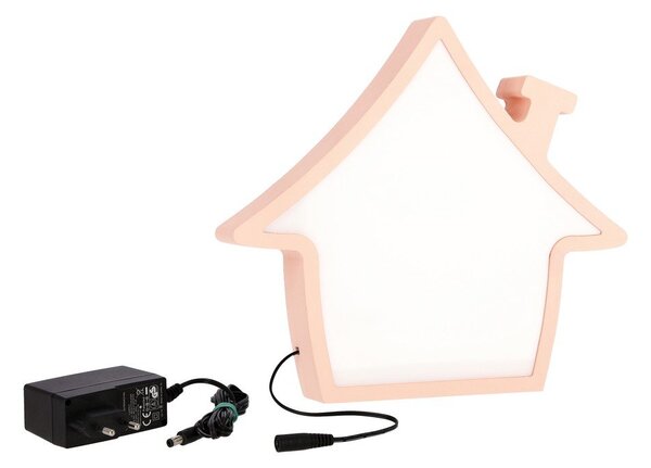 Różowa lampka dziecięca House – Candellux Lighting