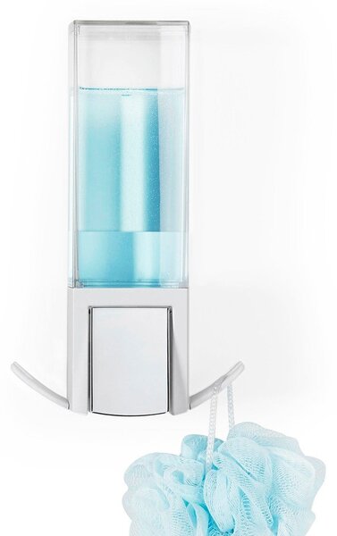 Biały naścienny dozownik do mydła 500 ml – Compactor