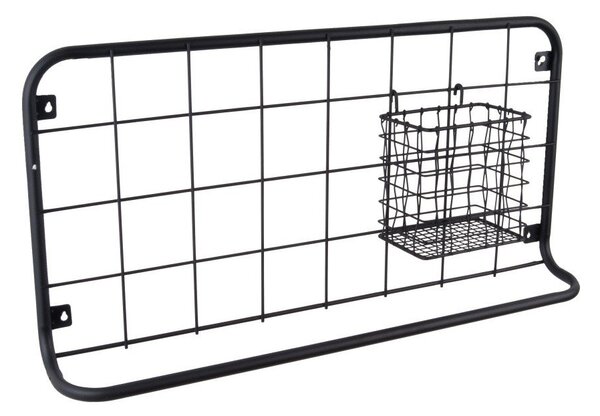 Czarny organizer ścienny PT LIVING Open Grid
