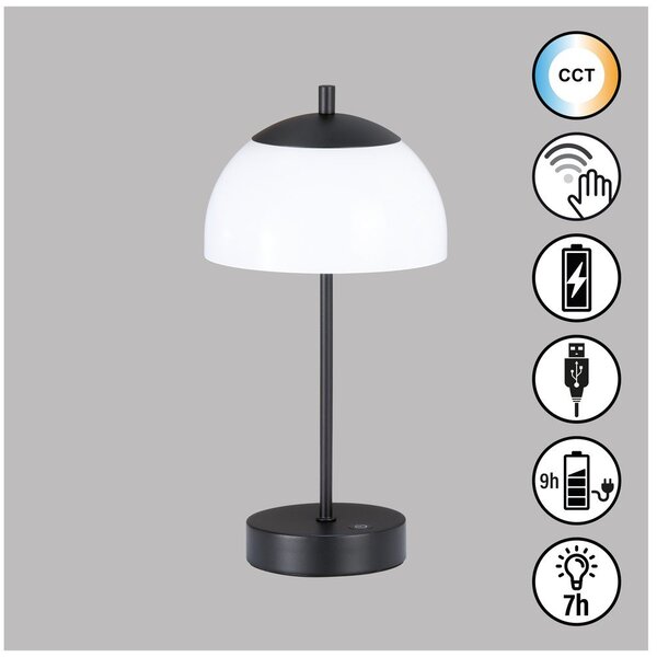 Lampa stołowa LED (wysokość 35 cm) Riva – Fischer & Honsel