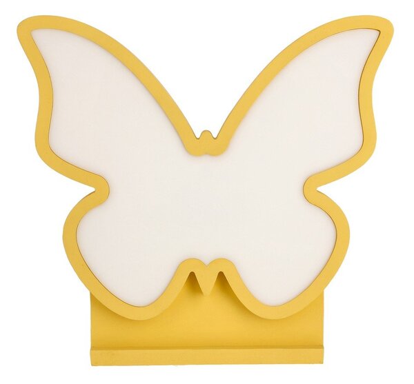 Żółta lampka dziecięca Butterfly – Candellux Lighting