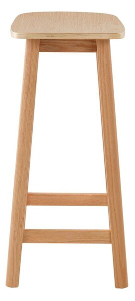 Hoker z litego drewna dębowego w naturalnym kolorze Selene – Jotex