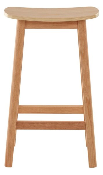 Hoker z litego drewna dębowego w naturalnym kolorze Selene – Jotex