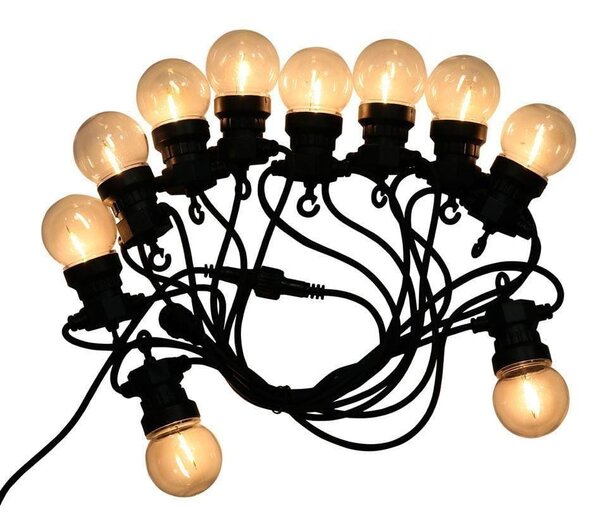 Girlanda Ogrodowa V-TAC (sznur) 5W LED 5 metrów 10 żarówek 0,5W Filament VT-71510 3000K 550lm