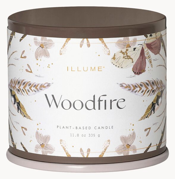 Świeca zapachowa Vanity Tin (drewno cedrowe, zamsz & bursztyn)