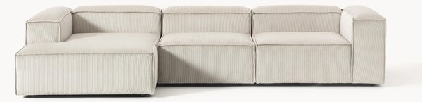 Narożna sofa modułowa ze sztruksu Lennon (4-osobowa)