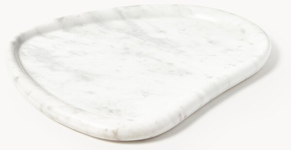 Taca dekoracyjna z marmuru Meringue, S 32 cm