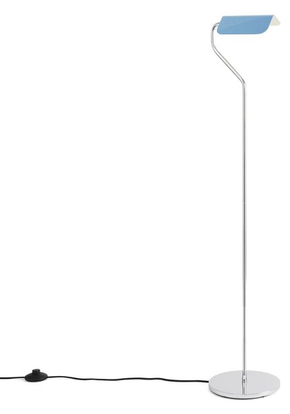 Lampa Podłogowa HAY, Apex, niebieski, salon, metal, design