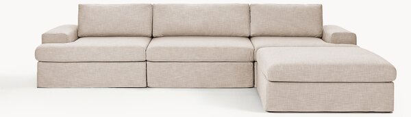 Sofa modułowa z pufem Russell (4-osobowa)
