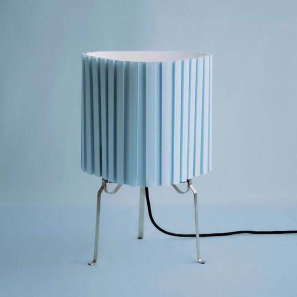 Lampa Stołowa HAY, Canelé, niebieski, salon, tkanina | tekstylia, design