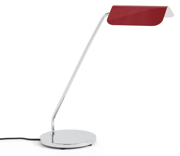 Lampa Stołowa HAY, Apex, czerwony, gabinet | pracownia, metal, design