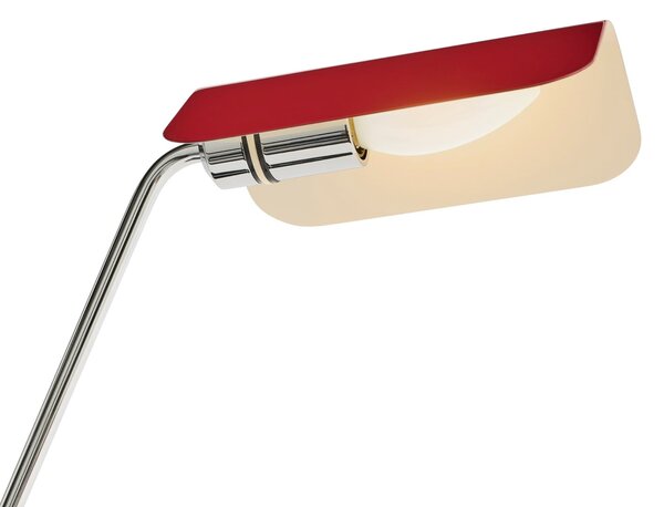 Lampa Stołowa HAY, Apex, czerwony, gabinet | pracownia, metal, design
