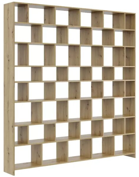 Ogromny regał na książki biblioteczka dąb artisan W0-B06