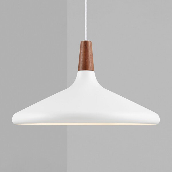 Lampa Wisząca DFTP by Nordlux, Nori, ściemnialny, biały, salon, metal, nowoczesny