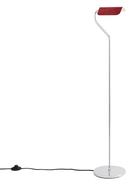 Lampa Podłogowa HAY, Apex, czerwony, salon, metal, design