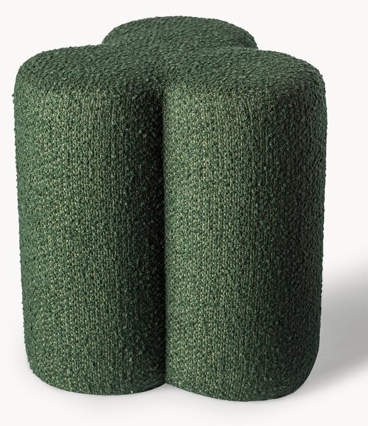 Puf tapicerowany Bouclé Clover