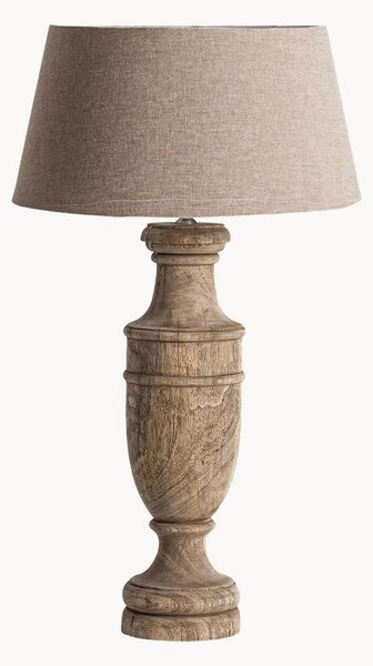 Lampa stołowa z drewna mangowego Kelli
