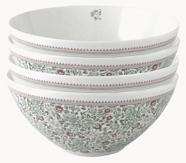 Komplet miseczek z porcelany Gift, 4 elem