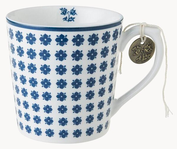 Komplet kubków z porcelany Humble Daisy, 4 elem