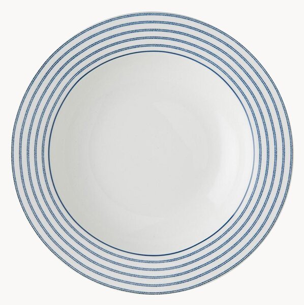Komplet talerzy głębokich z porcelany Candy Stripe, 4 elem