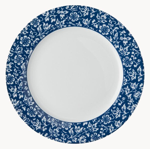 Komplet talerzy śniadaniowych z porcelany Sweet Alyssum, 4 elem