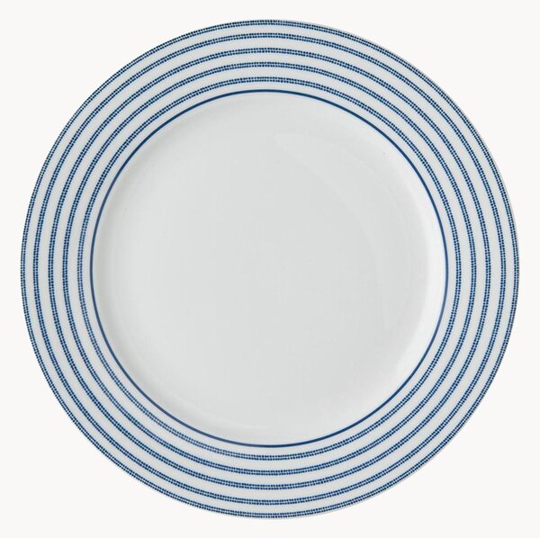 Komplet talerzy śniadaniowych z porcelany Candy Stripe, 4 elem