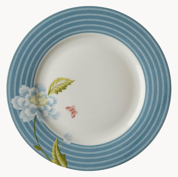 Komplet talerzy śniadaniowych z porcelany Seaspray Candy, 4 elem