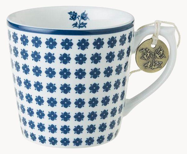 Komplet kubków z porcelany Humble Daisy, 4 elem