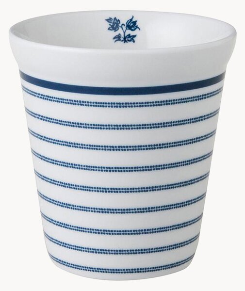 Komplet kubków z porcelany Candy Stripe, 4 elem