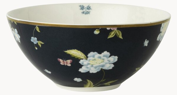 Komplet miseczek z porcelany Midnight Uni, 4 elem
