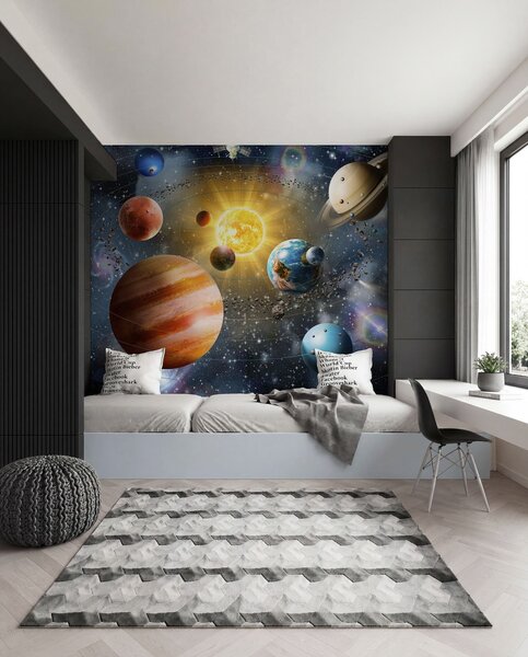 Fototapety Fascynujący kosmos, układ słoneczny, Fototapety designerskie, u97222d1 : Uwalls.pl