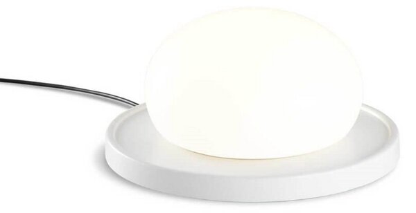 Lampa Stołowa MARSET, Bolita, ściemnialny, biały, salon, szkło, design