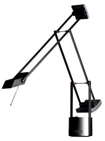 Lampa Stołowa Artemide, Tizio Micro, czarny, gabinet | pracownia, metal, design