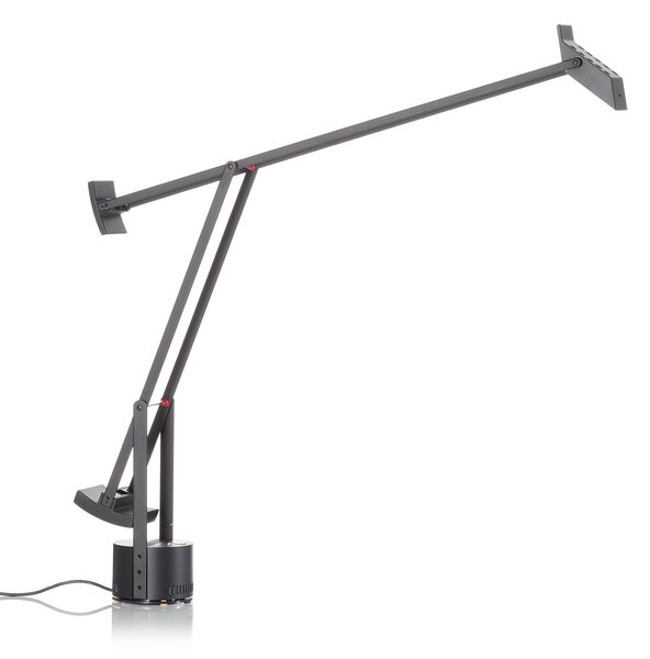 Lampa Stołowa Artemide, Tizio, czarny, gabinet | pracownia, tworzywo sztuczne, design