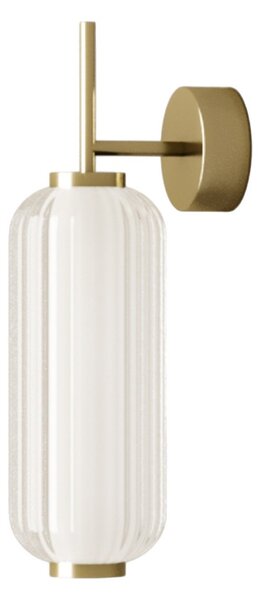 Lampa Ścienna Aromas del Campo, Elma, ściemnialny, złoty | mosiężny, salon, szkło, design