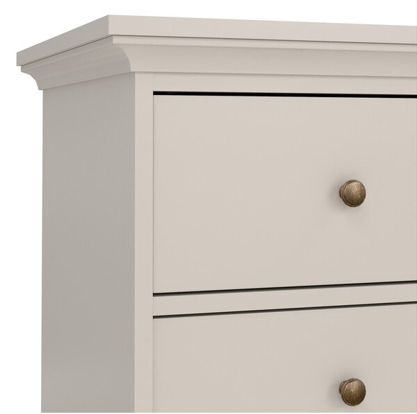 Kremowa komoda 96x87x49 cm Paris – Tvilum