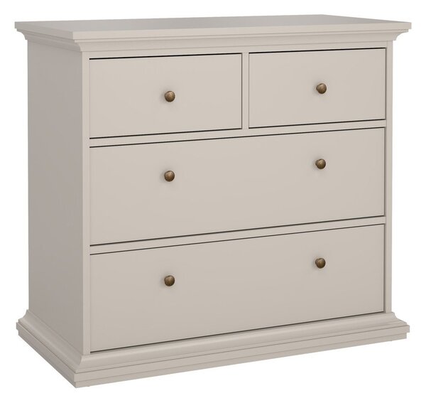 Kremowa komoda 96x87x49 cm Paris – Tvilum
