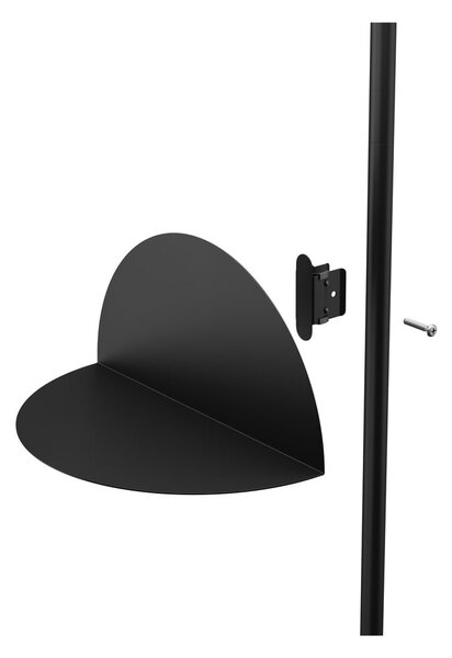 Czarny metalowy modułowy system półek 27x203,5 cm Solis – Umbra