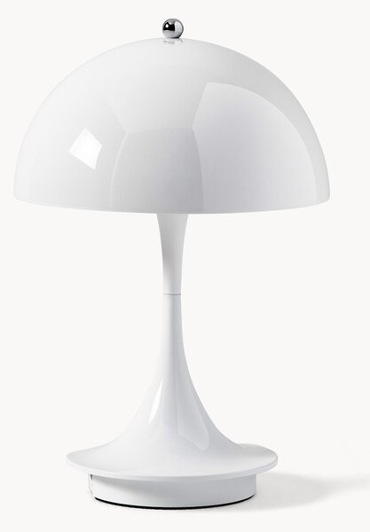 Mała mobilna lampa stołowa LED Panthella 160, projekt Verner Panton