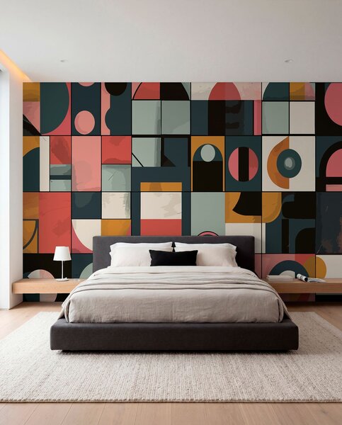 Fototapety Styl Bahaus, Fototapety Abstrakcja, w01075 : Uwalls.pl