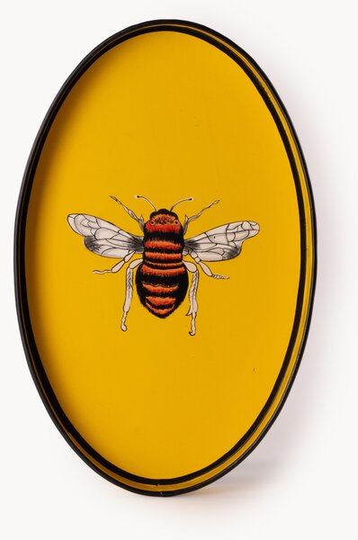 Ręcznie malowana taca dekoracyjna Fauna