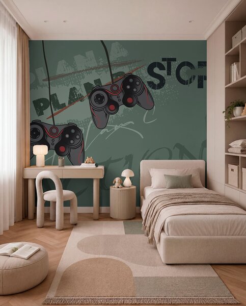 Fototapety Gra rozpoczęta: czas na akcję!, Fototapety Czarno-białe, w00829v2 : Uwalls.pl