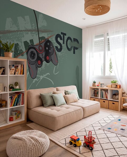 Fototapety Gra rozpoczęta: czas na akcję!, Fototapety Czarno-białe, w00829v2 : Uwalls.pl