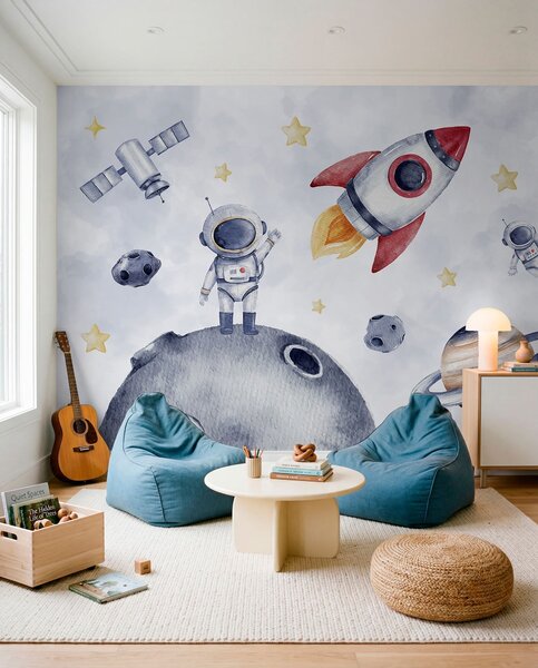 Fototapety Astronauci w kosmosie, Fototapety Kosmos, w01461 : Uwalls.pl