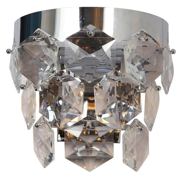 Milagro Kinkiet kryształowy GRACE 2xE14/40W/230V chrom MI1703