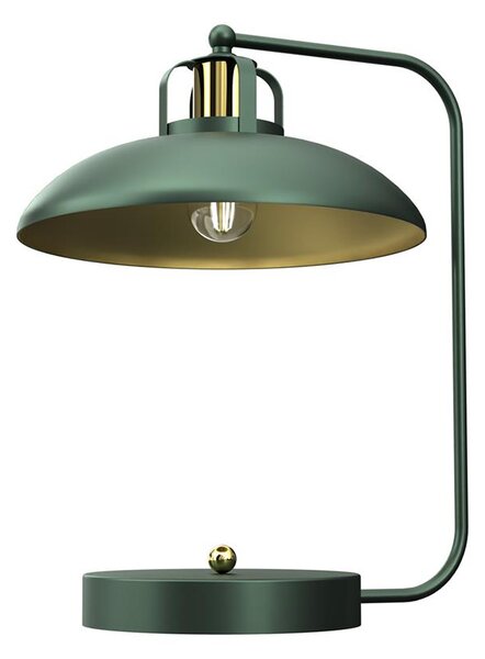 Milagro Lampa stołowa FELIX 1xE27/60W/230V zielony MI1671