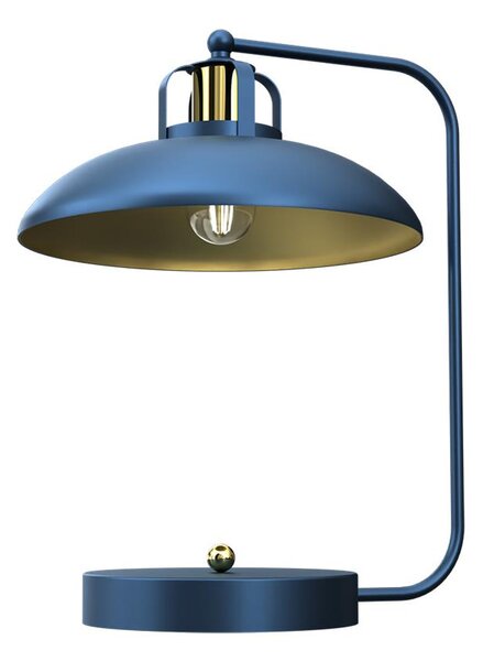 Milagro Lampa stołowa FELIX 1xE27/60W/230V niebieski MI1666