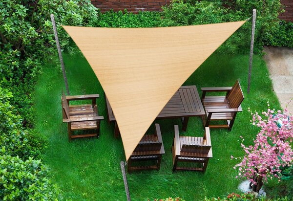 Żagiel przeciwsłoneczny HDPE 3x3x4,2