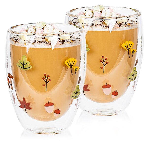 4Home Szklanka termiczna Autumn Hot&Cool 350 ml, 2 szt